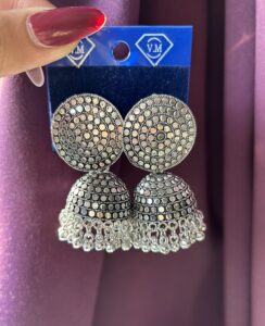 Oxidised Earrings/Jhumka