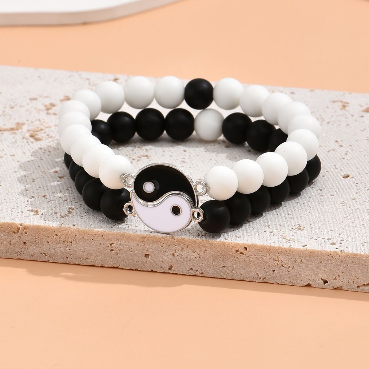 Ying Yang Matching Bracelet – makeusparkle.com