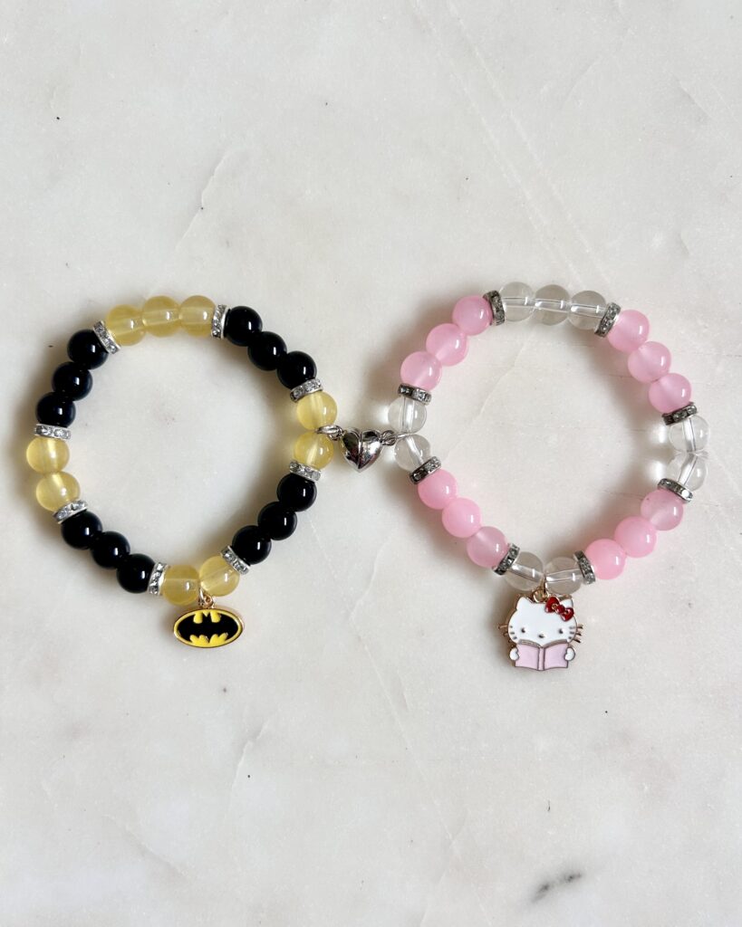 Batman x Hello kitty matching bracelets – makeusparkle.com