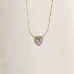 Heart Solitaire necklace