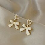 Pearl Heart Bows
